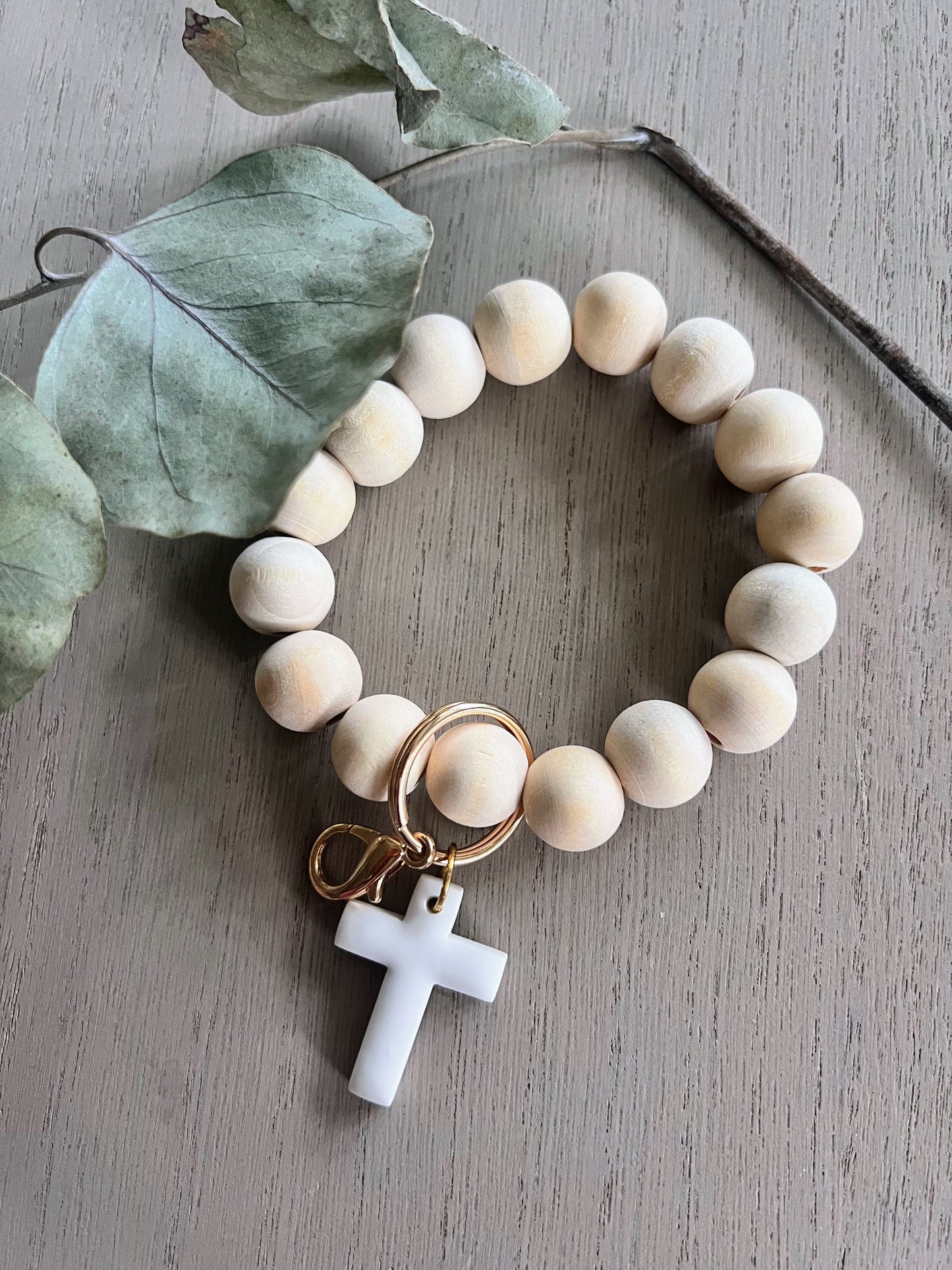 Cross Keychain