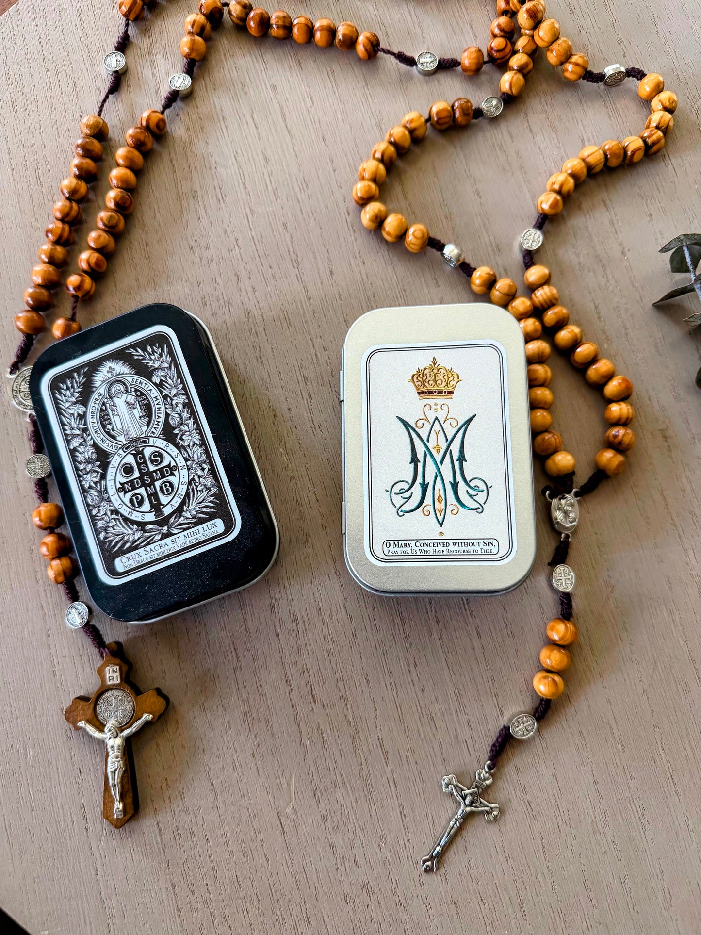 Rosary in a Tin