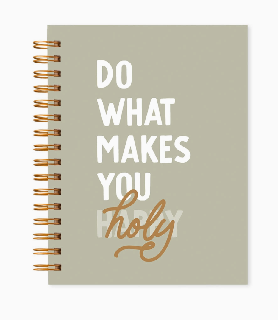 Hardcover lined journal