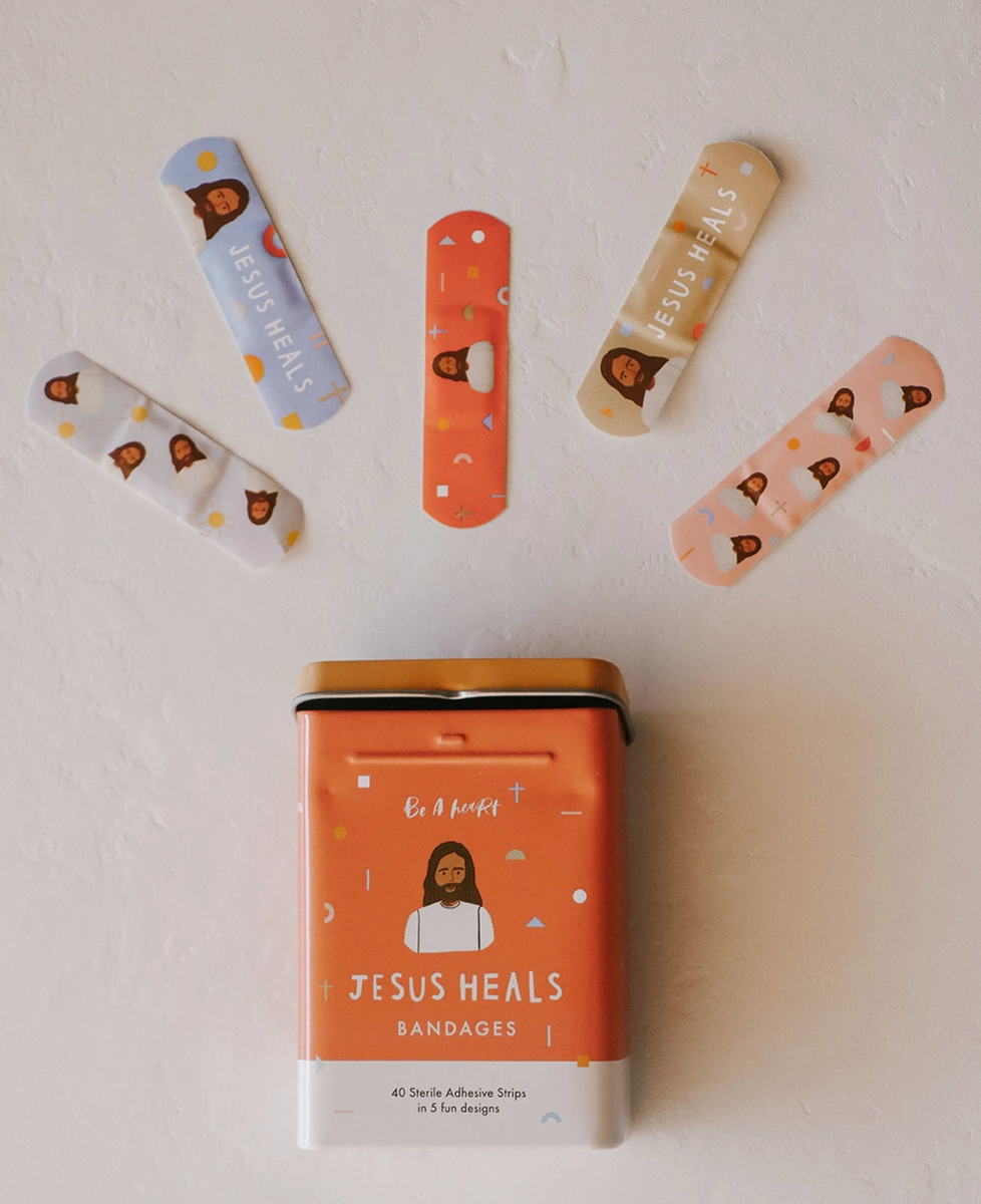 Jesus Heals Bandages