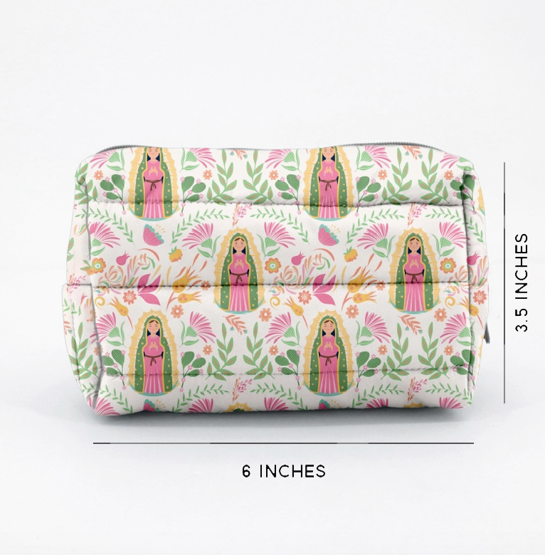 Our Lady of Guadalupe Puffer Pouch